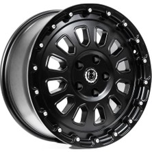 Black Wolf 571 Van 18X8.0 5X130 Et+55 Matte Black