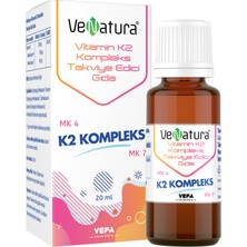 Vefa Venatura Vitamin K2 Kompleks 20 ml Damla Takviye Edici Gıda