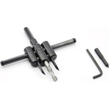 First Master Ayarlı Panç Delme Seti 30 mm-120 mm Ahşap, Sunta ve PVC Yüzeylerde Kullanım İçin İdeal