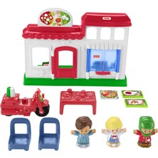 Fisher-Price Fisher Price Little People Pizza Restoranı Oyun Seti Montessori Uyumlu Eğlenceli Gelişim Destekleyici HBR79
