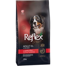 Reflex Plus Kuzu Etli Büyük Irk Yetişkin Köpek Maması 18 kg Süper Premium Beslenme