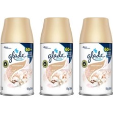 Glade Yedek Otomatik Sprey Oda Kokusu 3 x 269 ml İpeksi Vanilya Kokusuyla Ferahlatıcı Etki