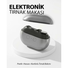 Şarjlı Elektrikli M7 Tırnak Makası Otomatik Tırnak Kesici ve Törpü
