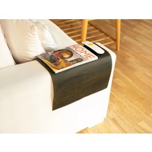 LWA Leather Deri Koltuk Kolçak Kılıfı, Pamuk Astarlı El Yapımı Koltuk Koruyucu 50X75 cm