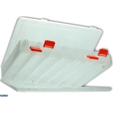 Kendo 13 cm Çift Taraflı Suni Yem Kutusu Yüksek Kalite Dayanıklı Plastik Malzeme