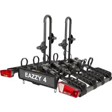 Buzz Rack Eazzy 4 Çeki Demiri Bisiklet Taşıyıcı 4 Bisiklet Kapasitesi Kolay Montaj Kullanım İçin Siyah