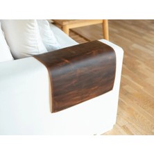 LWA Leather Deri Koltuk Kolçak Kılıfı, Pamuk Astarlı El Yapımı Koltuk Koruyucu 50X75 cm