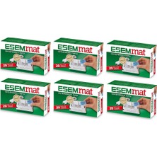 Esemmat Sivrisinek Kovucu Tablet 20'li 6 Paket Set Ev ve Bahçe Kullanımı İçin Etkili Çözüm