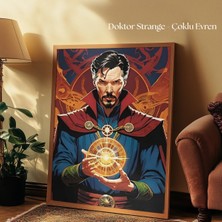 Dingin Sayılarla Boyama Seti Marvel Doctor Strange - Çoklu Evren 35X50 cm Numaralı Tuval