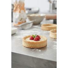 Fida Exoglass Delikli Tart Kalıbı 10 cm - 4 Adet