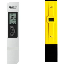 Hubstein Topraksız Tarım Ölçüm Seti (Ph Ölçer-Iletkenlik Ölçer) Kullanım Tipi: Hobi Amaçlı Ölçüm Mesafesi: 0-9990 Ous/cm