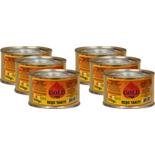 Gold Yak Osmanlı Ocağı 6'lı Tutuşturucu Yakıt Jel Reşo Yakıtı 200 g Kolay Kullanım