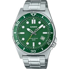 Casio Casıo MTD-135D-3A Çelik Kordon Takvimli Klasik Erkek Kol Saati