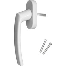 Katar Pvc Lara Pencere Kolu Alüminyum Beyaz 9016