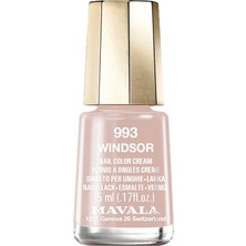 Mavala Mini Color 993 Windsor Oje 5 ml Uzun Süre Kalıcı Özel Formül ile Tırnak Rengini Korur