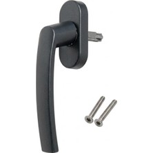 Katar Pvc Lara Pencere Kolu Alüminyum Antrasit Gri 7016