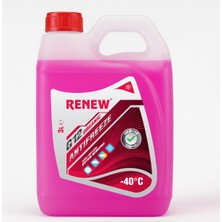 Renew G12 Organik Kırmızı Antifriz -40 Derece 3 Litre