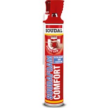 Soudal Köpük Tabancalı Comfort Poliüretan 750 ml Mükemmel Boşluk Doldurma Özelliği 12 Adet