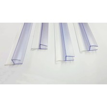 Şahin Cam Balkon Şeffaf Fitili 8 Mm Küçük H 180 Cm 4 Adet