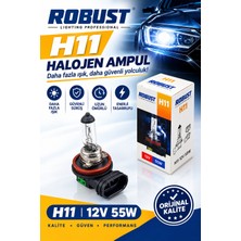 Sviesa H11 12V 55W Halojen Far Ampulü