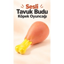 Evgereçlerim Tavuk Budu Şeklinde Köpek Çiğneme ve Diş Kaşıma Oyuncağı