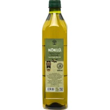 Köklü Zeytincilik Ayvalık Köklü Taş Baskı Erken Hasat Soğuk Sıkım Sızma Zeytinyağı 1 Lt Doğal Aroma ve Kalite