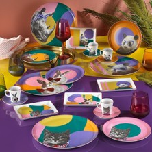 Porland Pretty Animals 20 Parça Porselen Kahvaltı ve Sunum Seti