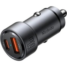 Mcdodo CC-8210 Neoeco 60W Type-C + Usb-A Çift Çıkışlı Hızlı Araç Çakmaklık