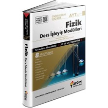 Aydın Yayınları AYT Fizik Ders İşleyiş Modülleri 12. Sınıf Sınavlara Hazırlık Kitap Türü