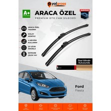 Meka Part Ford Fiesta Ön Cam Silecek Seti 2017-2023 Premium Araca Özel 70-35 cm A+ Kalite