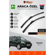 Meka Part Toyota Rav4 Ön Cam Silecek Seti 2006-2012 Premium Araca Özel 60-40 cm A+ Kalite