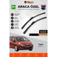Meka Part Opel Zafira C Ön Cam Silecek Seti 2012-2019 Premium Araca Özel 75-70 cm A+ Kalite