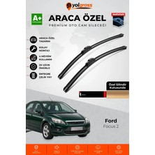 Meka Part Ford Focus 2 Ön Cam Silecek Seti 2005-2011 Premium Araca Özel 65-43 cm A+ Kalite