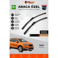 Meka Part Opel Mokka Ön Cam Silecek Seti 2012-2019 Premium Araca Özel 65-35 cm A+ Kalite