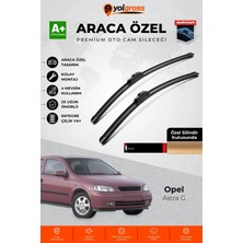 Meka Part Opel Astra G Ön Cam Silecek Seti 1998-2004 Premium Araca Özel 50-48 cm A+ Kalite