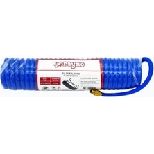 Rayno RYNSH85-15M 8*5 15M Mavi Pu Spiral Hava Hortumu