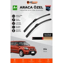 Meka Part Kia Soul Ön Cam Silecek Seti 2008-2014 Premium Araca Özel 60-50 cm A+ Kalite