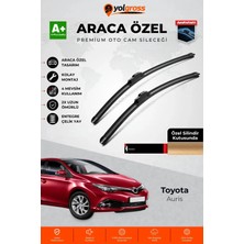 Meka Part Toyota Auris Ön Cam Silecek Seti 2012-2018 Premium Araca Özel 65-35 cm A+ Kalite
