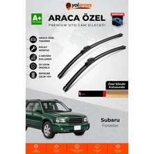 Meka Part Subaru Forester Ön Cam Silecek Seti 2002-2008 Premium Araca Özel 53-48 cm A+ Kalite