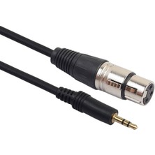 Markofist MF-SK70 Kamera Için Xlr To 3.5mm Mikrofon Kablosu 42CM