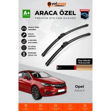Meka Part Opel Astra K Ön Cam Silecek Seti 2015-2021 Premium Araca Özel 70-60 cm A+ Kalite