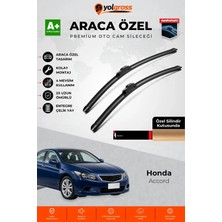 Meka Part Honda Accord Ön Cam Silecek Seti 2007-2015 Premium Araca Özel 60-55 cm A+ Kalite