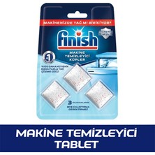 Finish 3 Tablet Bulaşık Makinesi Temizleyici Gizlenmiş Yağ ve Kirleri Kolayca Temizler