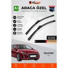 Meka Part Hyundai I30 Ön Cam Silecek Seti 2017 Üzeri Premium Araca Özel 65-40 cm A+ Kalite