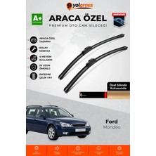 Meka Part Ford Mondeo Ön Cam Silecek Seti 2000-2007 Premium Araca Özel 55-50 cm A+ Kalite