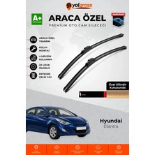 Meka Part Hyundai Elantra Ön Cam Silecek Seti 2011-2015 Premium Araca Özel 65-35 cm A+ Kalite
