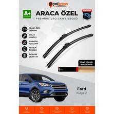 Meka Part Ford Kuga 2 Ön Cam Silecek Seti 2012-2019 Premium Araca Özel 70-70 cm A+ Kalite
