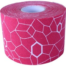 Thera-Band Theraband Kınesiology 5m x 5cm Elastik Ağrı Band Pembe Tek Parça Kullanım İçin Özel Tasarım