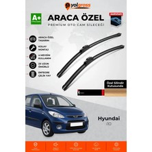 Meka Part Hyundai I10 Ön Cam Silecek Seti 2008-2013 Premium Araca Özel 55-40 cm A+ Kalite
