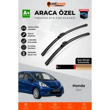 Meka Part Honda Jazz Ön Cam Silecek Seti 2008-2014 Premium Araca Özel 65-35 cm A+ Kalite